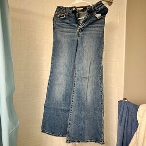 levi’s rib cage bell bottom jeans